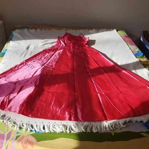 Zum Zum by Niki Livas Spaghetti strap Gown Dress - Picture 13 of 16